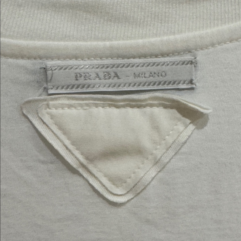 PRADA EMBELLISHED T-SHIRT size small - Picture 9 of 13